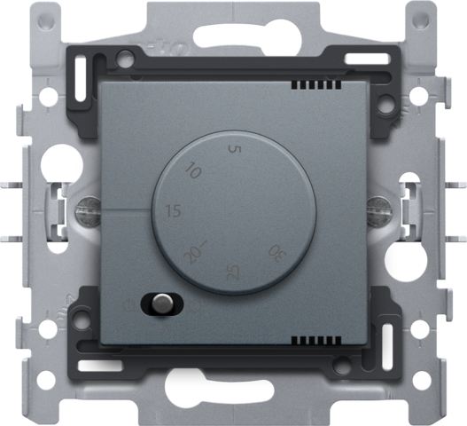 Niko 220-88000: Elektronische thermostaat, blue grey coated