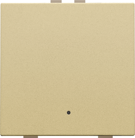 Enkelvoudige drukknop met led en comfortsensoren voor Niko H