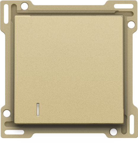 Afwerkingsset voor hotelkaartschakelaar, gold coated