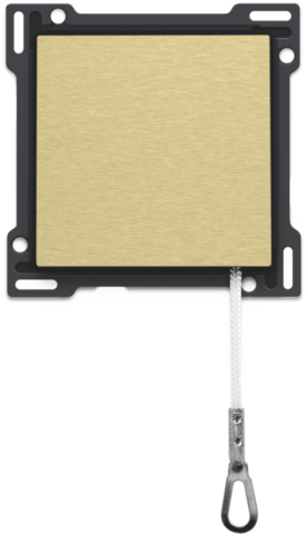 Afwerkingsset voor trekschakelaar, gold coated