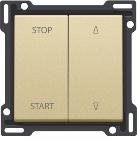 Afwerkingsset voor elektrisch gescheiden rolluikschakelaar,
