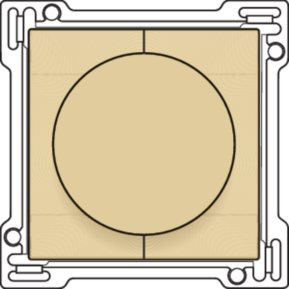 Niko 221-65937: Afwerkingsset 0-1-2 voor draaischakelaar voor motoren, gold coated - Image 2