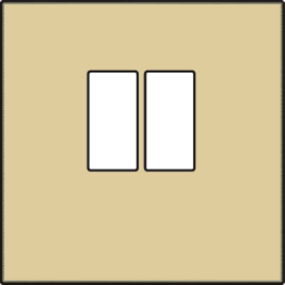 Niko 221-69801: Afwerkingsset voor enkelvoudige luidsprekeraansluiting, gold coated - Image 2