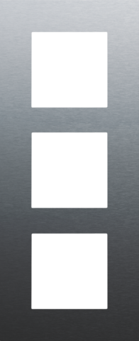 Drievoudige afdekplaat, 60 mm centerafstand, verticaal, Niko