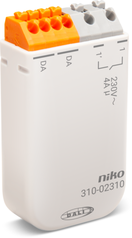 Niko 310-02310: DALI-2-relaismodule voor inbouw