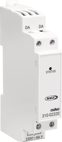 Niko 310-02320: Modulaire DALI-2-relaismodule