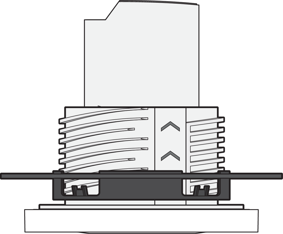 Niko 353-601221: Aanwezigheidsmelder P42MR, 230 V, master, 2 kanalen, 12-13 m, voor inbouw (SnapFit), wit - Image 2