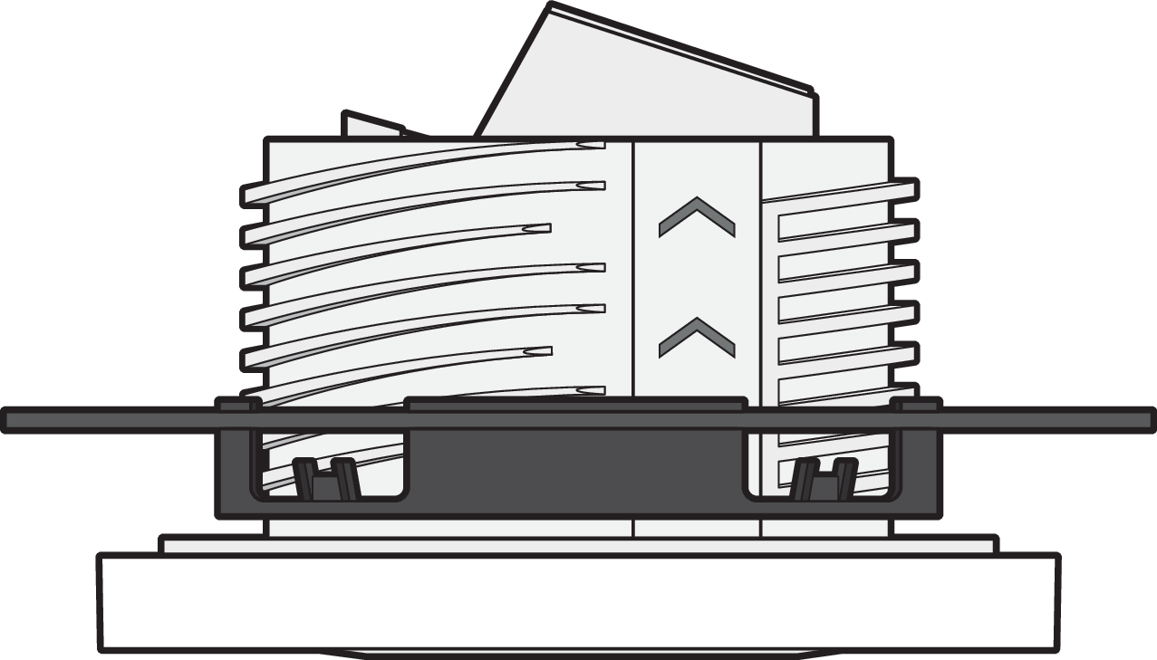 Niko 353-651321: Aanwezigheidsmelder P47MR, DALI-2, master, 12-13 m, voor inbouw (SnapFit), wit - Image 2