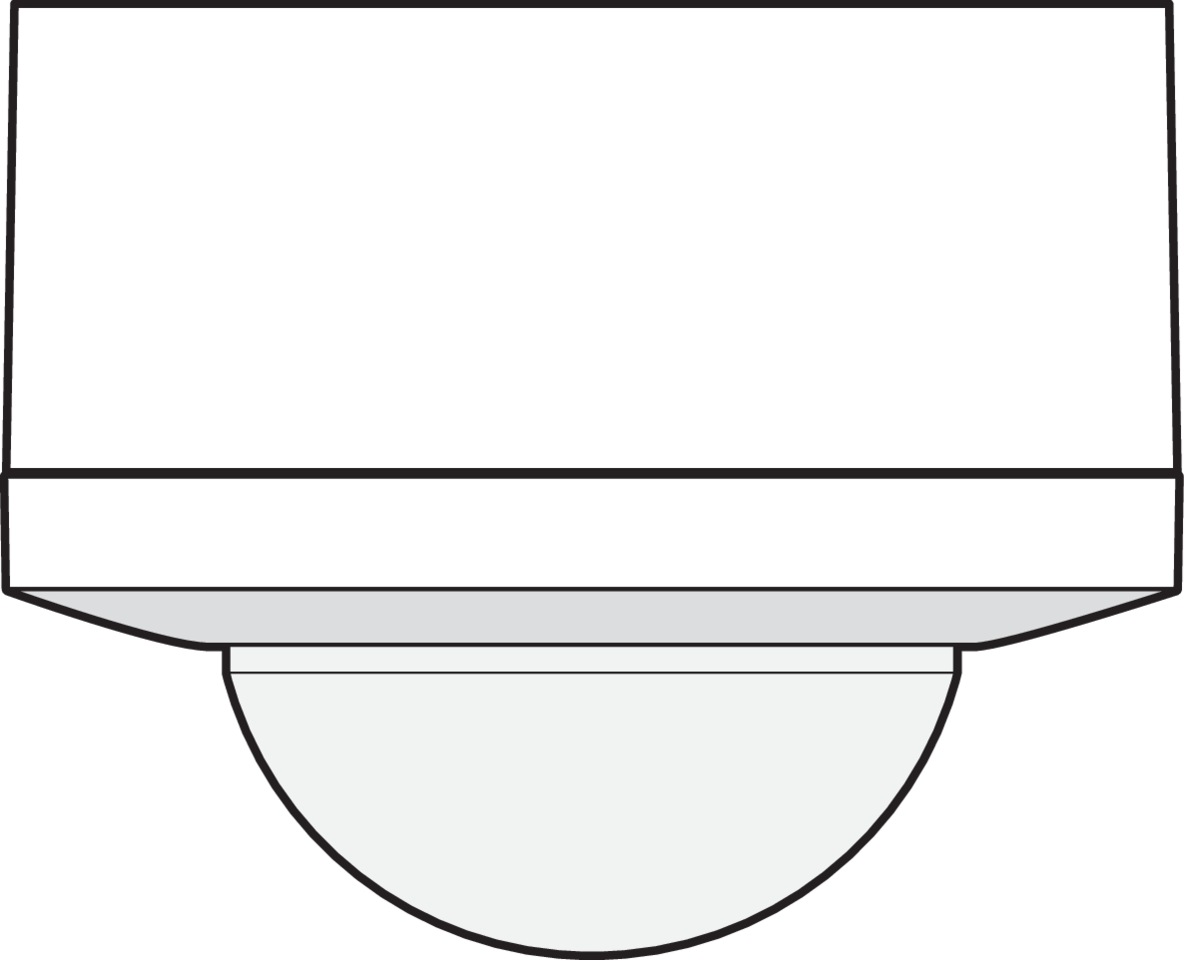 Niko 353-702021: Aanwezigheidsmelder P41LR, 230 V, secundair, 32-37 m, IP54, voor opbouw, wit - Image 2