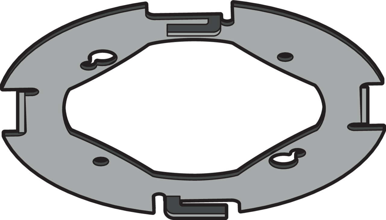 Niko 353-990989: Conversiering voor P4XLR- en M4XLR-melders in inbouwdoos - Image 2