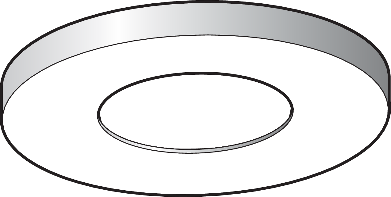 Niko 353-990991: Sierring voor P4XMR- en M4XMR-inbouwmelders, wit - Image 2