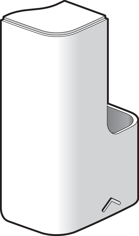 Niko 353-991491: Behuizing voor P4XMR-, P4XLR-, M4XMR- en M4XLR-inbouwmelders, diep (SnapFit), wit (RAL 9010). - Image 2