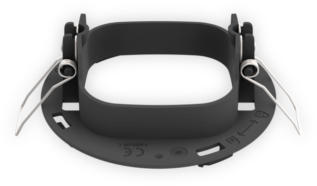 Veerklemmen voor P4XMR-, P4XLR-, M4XMR- en M4XLR-inbouwmelde