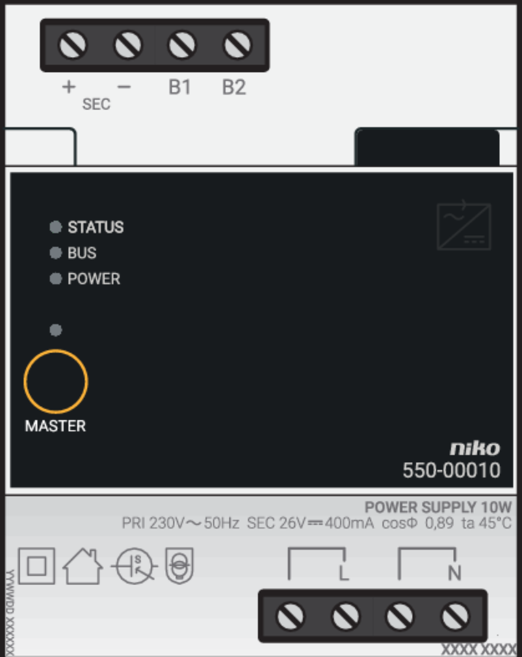 Niko 550-00010: Voeding voor Niko Home Control - Image 2
