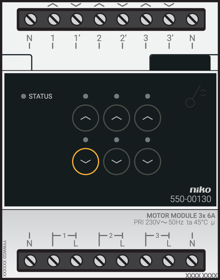 Niko 550-00130: Motormodule voor Niko Home Control - Image 2