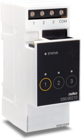 Digitale potentiaalvrije sensormodule voor Niko Home Control