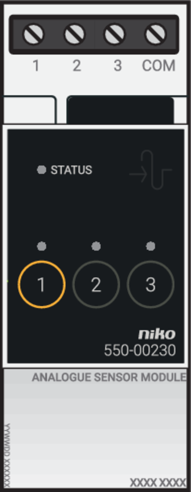 Niko 550-00230: Analoge sensormodule voor Niko Home Control - Image 2