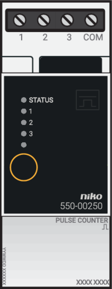 Niko 550-00250: Pulsteller voor Niko Home Control - Image 2
