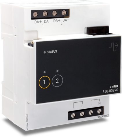 DALI-2 adresseerbare module, 2 kanalen