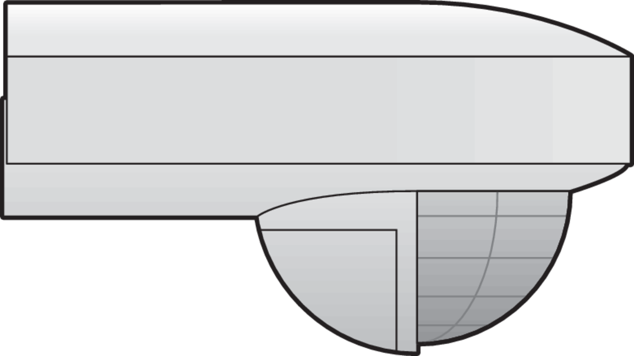 Niko 550-20200: Bewegingsmelder, Niko Home Control, 16 m, 180°, IP54, met oriënteerbare lens, voor opbouw, wit - Image 2