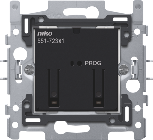 Niko 551-72301: Geconnecteerde motorbediening, sokkel, 3 A, 60 x 71 mm, klauwbevestiging, Easywave #-technologie