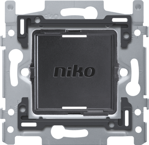 Niko 552-72020: Metalen sokkel voor draadloze Zigbee® schakelaar met batterij, 60 x 71 mm, schroefbevestiging