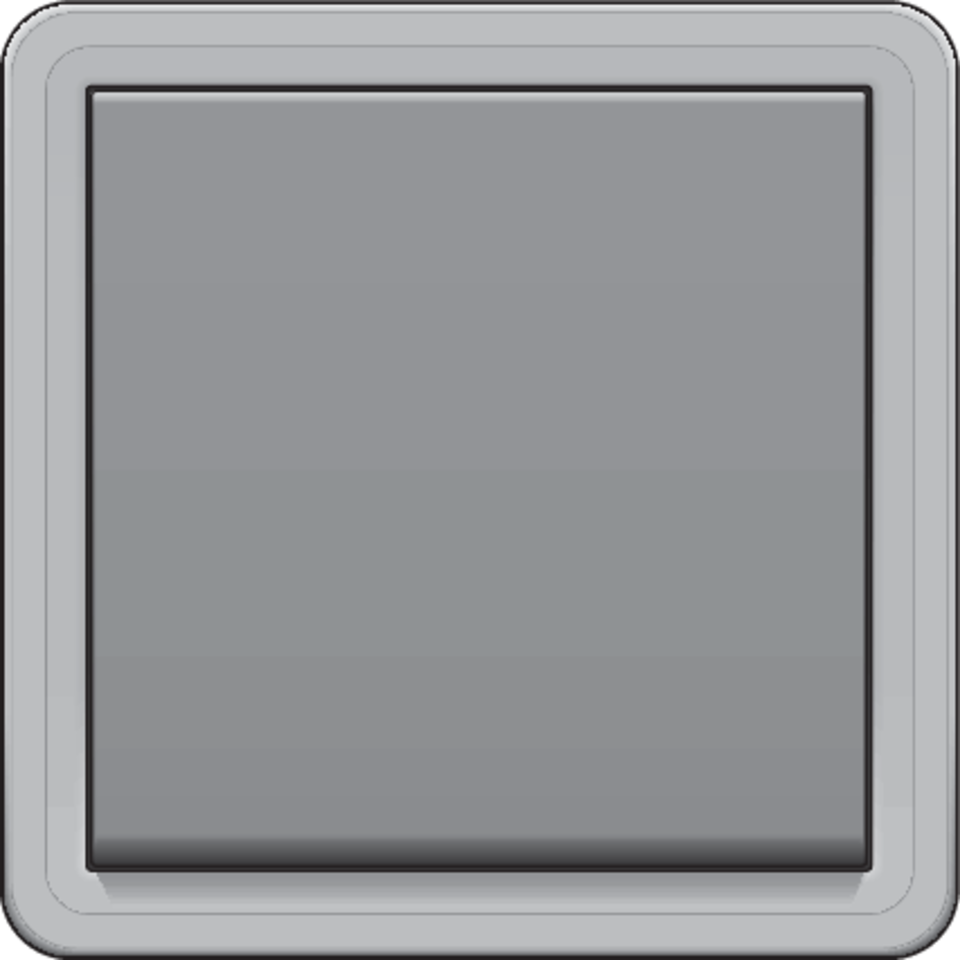 Niko 700-31605: Spuitwaterdichte wisselschakelaar 10 AX/250 Vac met insteekklemmen, grijs - Image 2