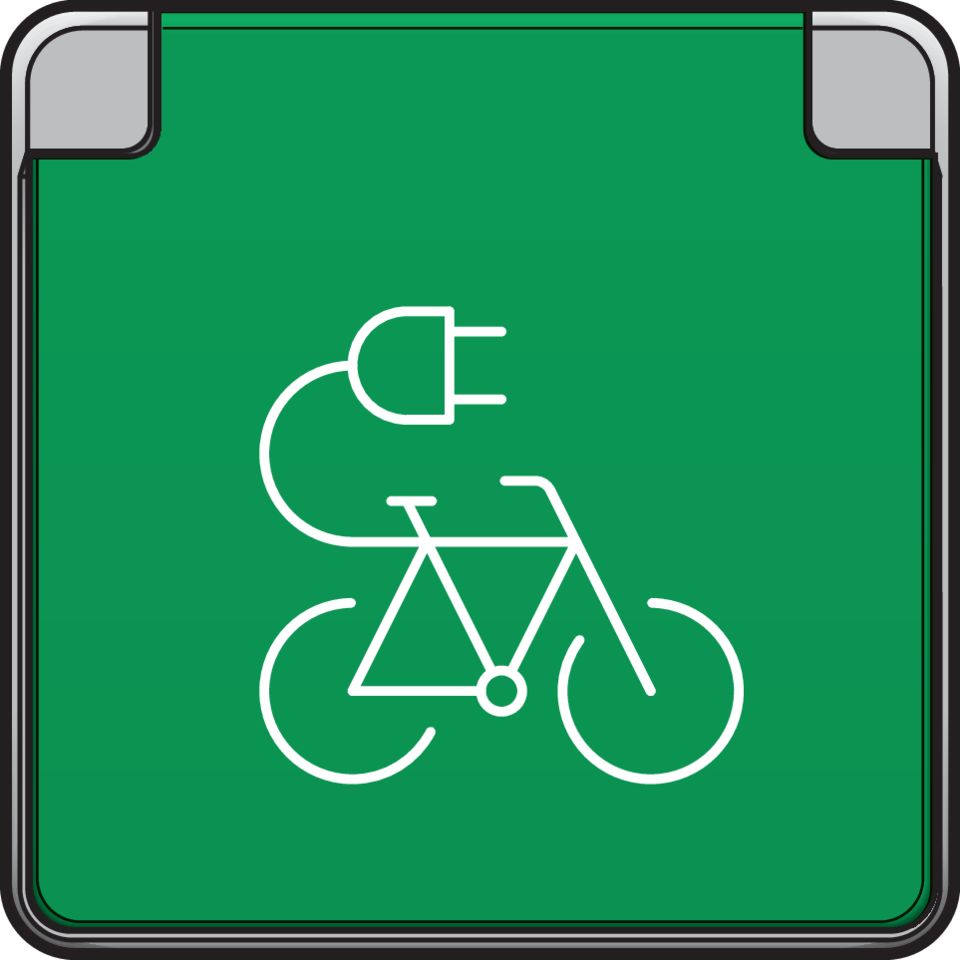 Niko 700-36675: Spuitwaterdicht fietsoplaadpunt 16 A/250 Vac met penaarde, beschermingsafsluiters en met insteekklemmen, grijs - Image 2