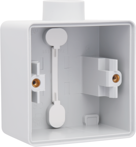 Spuitwaterdichte enkelvoudige opbouwdoos met één M20-ingang