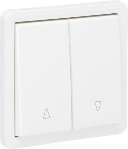 Spuitwaterdichte rolluikdrukknop 10 A/250 Vac, mechanisch ve