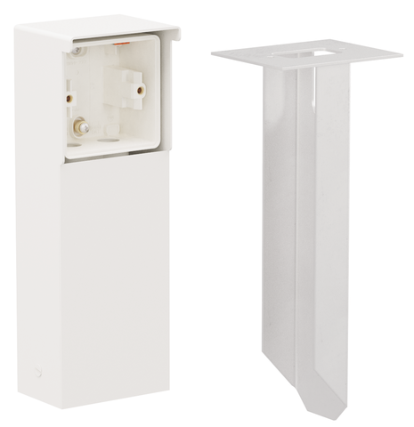 Spuitwaterdichte tuinpaal met grondpin voor één Niko Hydro f