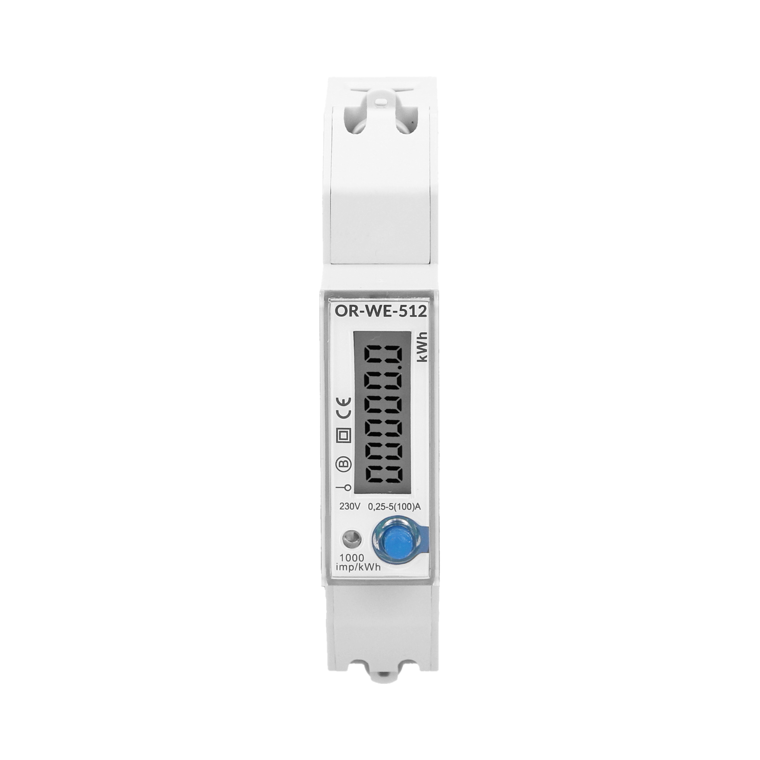OR-WE-512: Digitale kWh-teller MID mono 100A - Image 3
