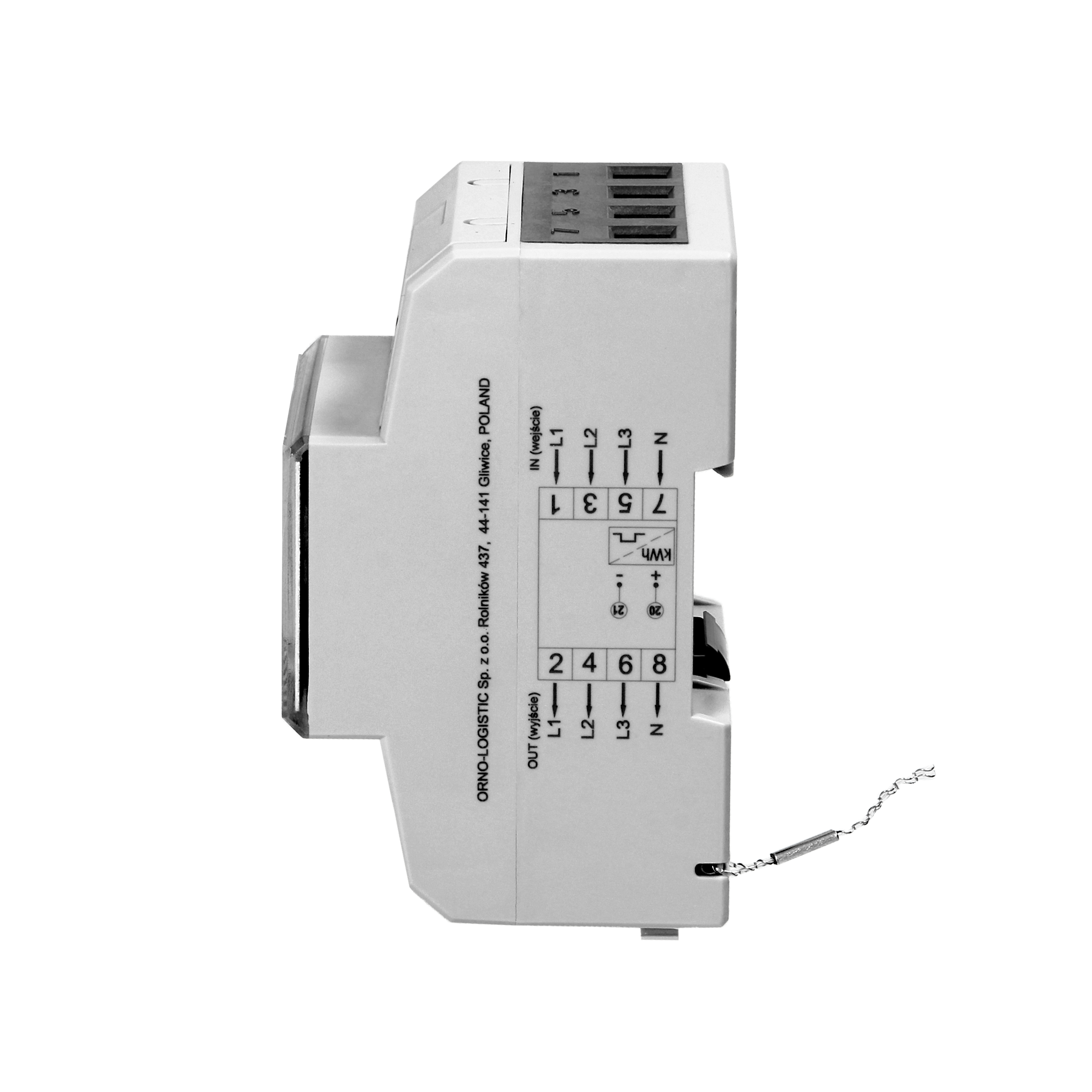 OR-WE-520: kWh-teller 3-fasig MID 80A - Image 2