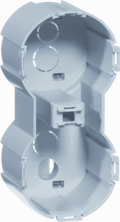 Peha 609911: Peha 00609911 - COMPACTA inbouwdoos installatiebuis 2-voudig - D 702 DO