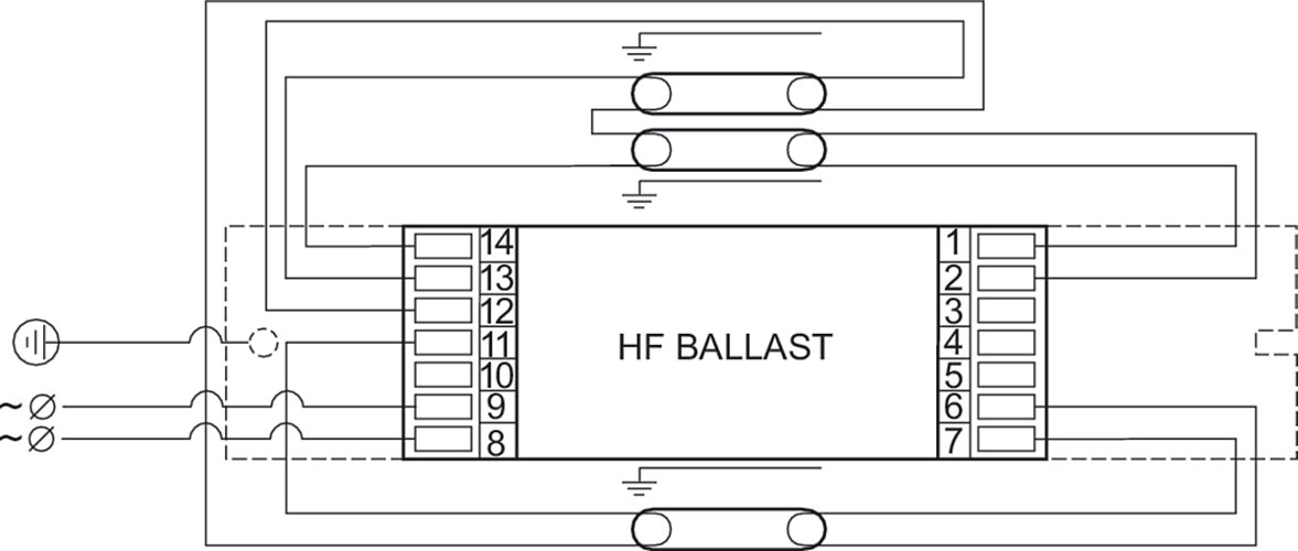 Philips 88775400: Philips ballast HF-Pi 3/4 14/24 TL5/PL-L EII 220-240V - Image 3