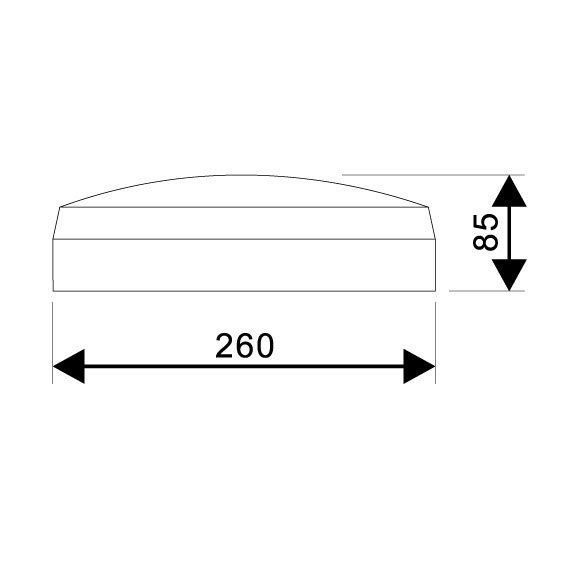 Prolumia 40009441: Prodisc II Mini, Ø260mm, 9W, 840Lm/900Lm, 3000K/4000K schakelbaar - Image 2