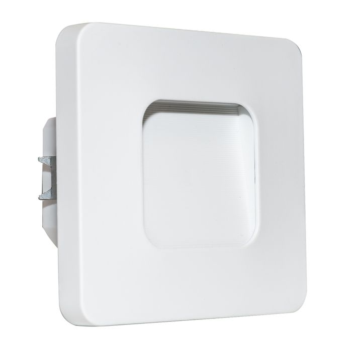 Teconex TLO230WW0017: Oriëntatieverlicht. Teco LED diepe vierkant 3100K 230V Wit