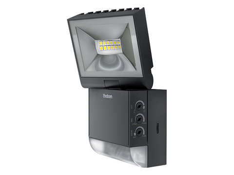 Theben THELEDAS10BK: LED-straler met bewegingsmelder, theLeda S10 BK