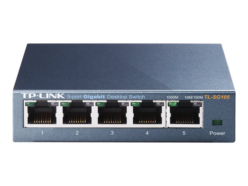 TP-Link TL-SG105: TP-Link TL-SG105 5-Port Metal Gigabit Switch