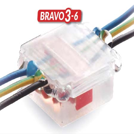 BRAVO Gelbox Line 3-6 IPX8 53x49x22mm (1 stuk)