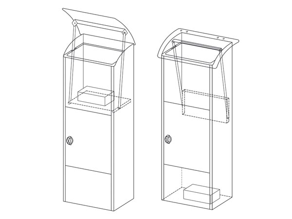 Perel BG57000: DROPBOX VOOR POSTPAKKETJES - HELSINKI - Image 3