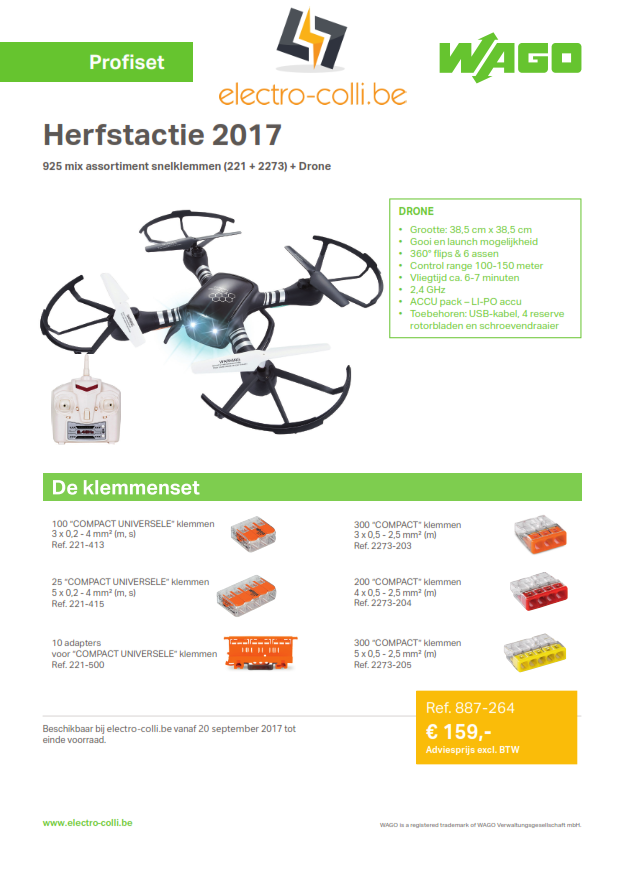 WAGO: Herfstactie 2017 - art. 887-264